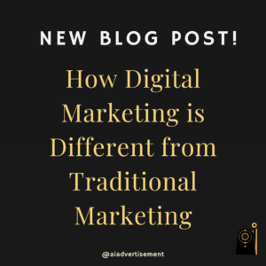 How Digital Marketing is Different from Traditional Marketing