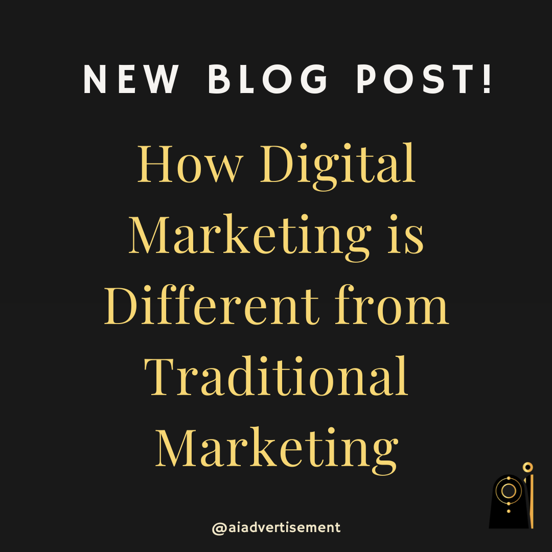 How Digital Marketing is Different from Traditional Marketing