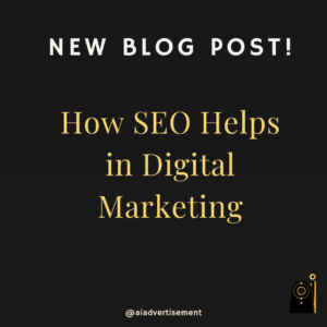 How SEO Helps in Digital Marketing